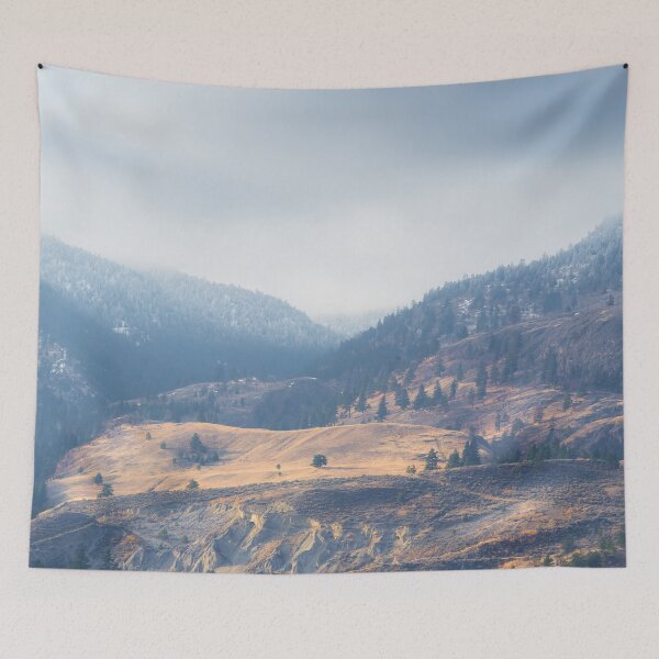 Item preview, Snow on Winter Mountains designed and sold by Amy Mitchell.