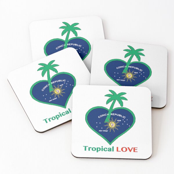 Item preview, Key West Conch RepublicTropical Love designed and sold by TropicalLove.