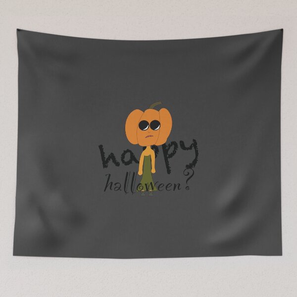 Artikelvorschau, Happy halloween, scared pumpkin entworfen und verkauft von Robloz.