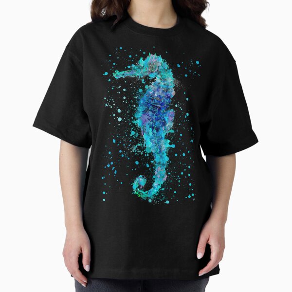 Artikel-Vorschau von Blaues Aquarell-Seepferdchen, designt und verkauft von artsandsoul.