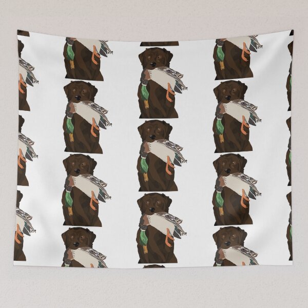Item preview, Chocolate Lab Bird Dog designed and sold by kigbert.