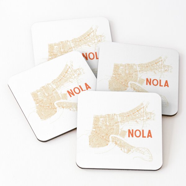 Item preview, NOLA Street Map (New Orleans) designed and sold by progprints.