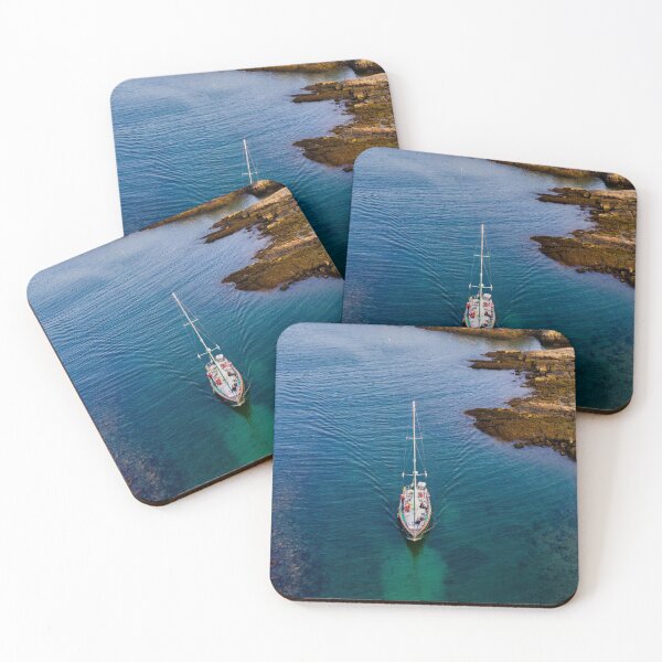 Item preview, Sailboat entering Perkins Cove designed and sold by Gerard Fornarotto.