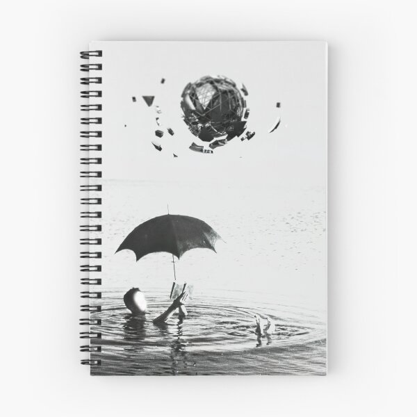 Item preview, Man In Ocean With Abstract 3D Sphere designed and sold by Infatuation (Alec MacDonald).