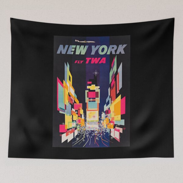 Item preview, New York retro poster designed and sold by CorasPosters.