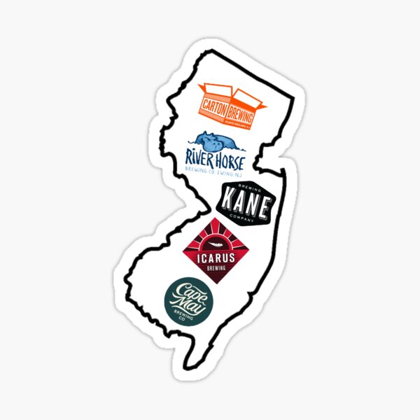 NJ Best Beer Sticker