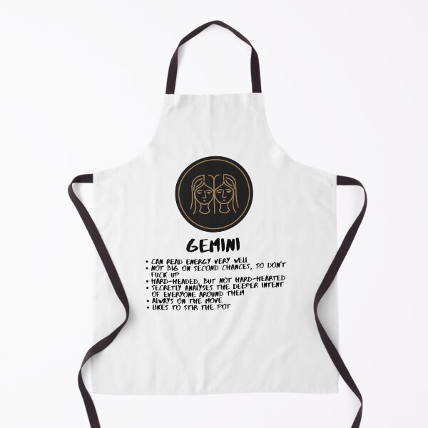 Item preview, Gemini Zodiac Funny Description designed and sold by ricknosis.