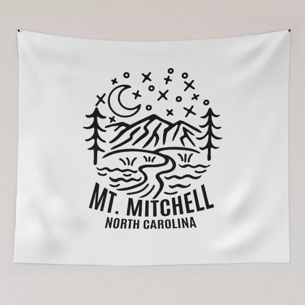Item preview, Mount Mitchell Sketch  designed and sold by HalpinDesign.