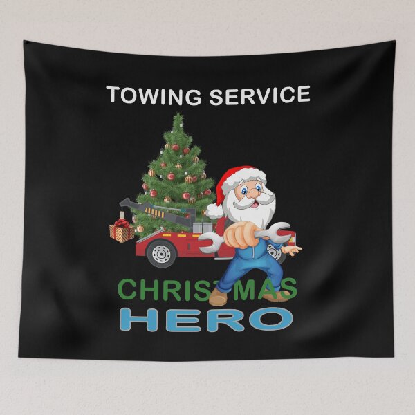 Item preview, Towing Service Christmas Heroes designed and sold by DELMEO.