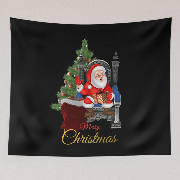 Item preview, Santa Claus Sitting On A Throne designed and sold by DELMEO.