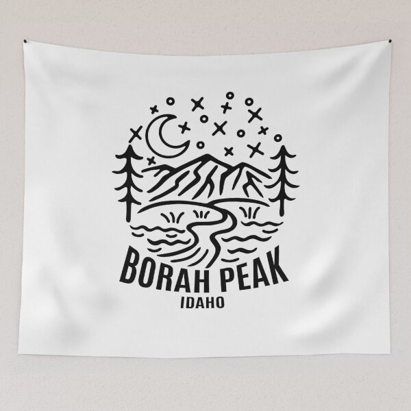 Item preview, Borah Peak Sketch  designed and sold by HalpinDesign.