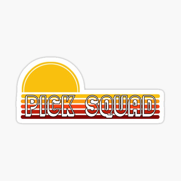 Amazon Employee Pick Squad Retro Vintage Sticker