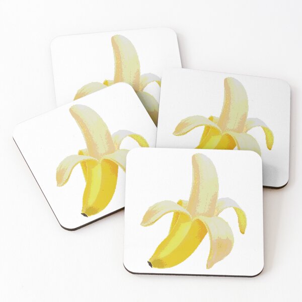 Item preview, 8bit Peeled Banana designed and sold by PlayfulPrints.