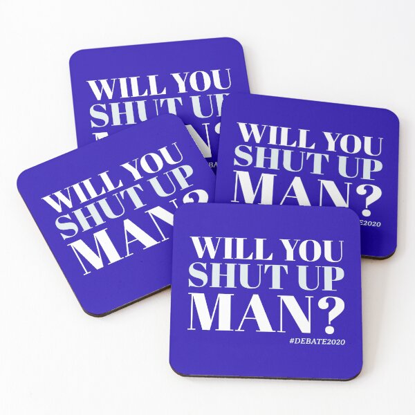 Item preview, Will you shut up man presidential debate designed and sold by Sophia Fisher.