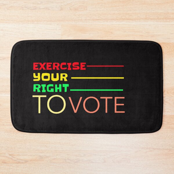 Item preview, Exercise your right to vote designed and sold by JobaBreezy.