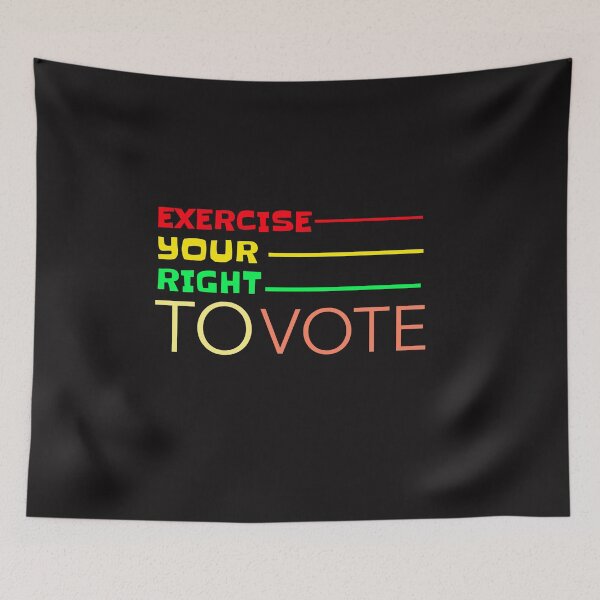 Item preview, Exercise your right to vote designed and sold by JobaBreezy.