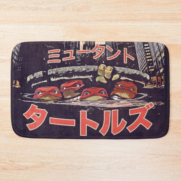 Item preview, Ninja Turtles 1990 Movie Japanese Poster designed and sold by CreativeSpero.