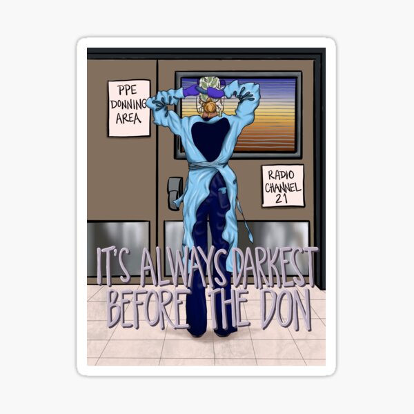 Item preview, It's Always Darkest Before the 'Don' designed and sold by Pisces-Sun.