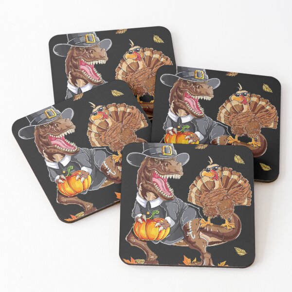 Item preview, Thanksgiving T Rex Dinosaur Gift Dabbing Turkey designed and sold by LaThresRice.