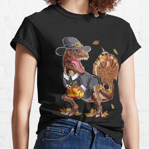Item preview, Thanksgiving T Rex Dinosaur Gift Dabbing Turkey designed and sold by LaThresRice.