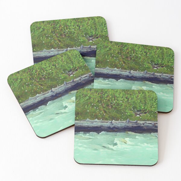 Item preview, Grassy Stream Bank Illustration designed and sold by tremendoustees.