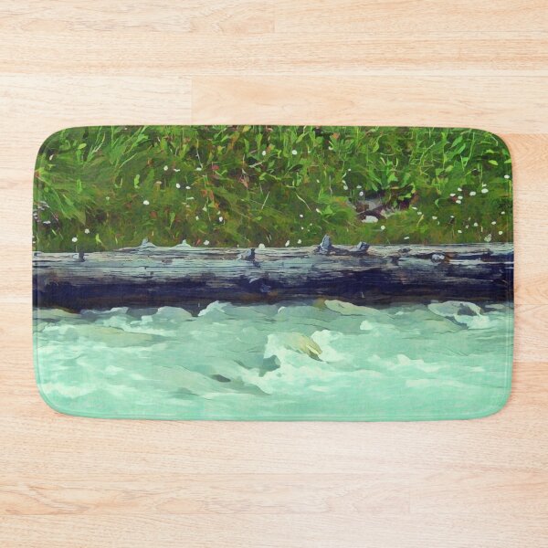 Item preview, Grassy Stream Bank Illustration designed and sold by tremendoustees.