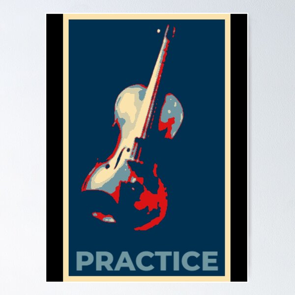Item preview, Cool Violin Practice Music Design designed and sold by MusicShirtsMore.