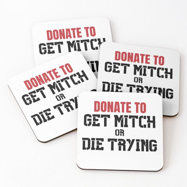 Item preview, Get Mitch or Die Trying designed and sold by ShopSpot.