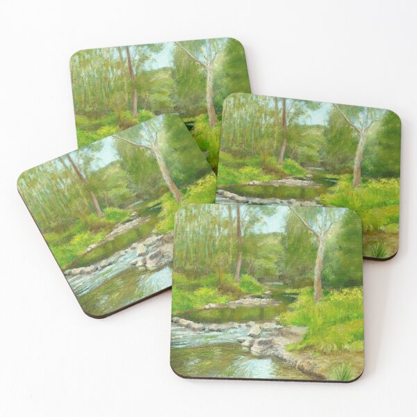 Item preview, Darebin Creek Mini Rapids designed and sold by Dai Wynn Fine Art.