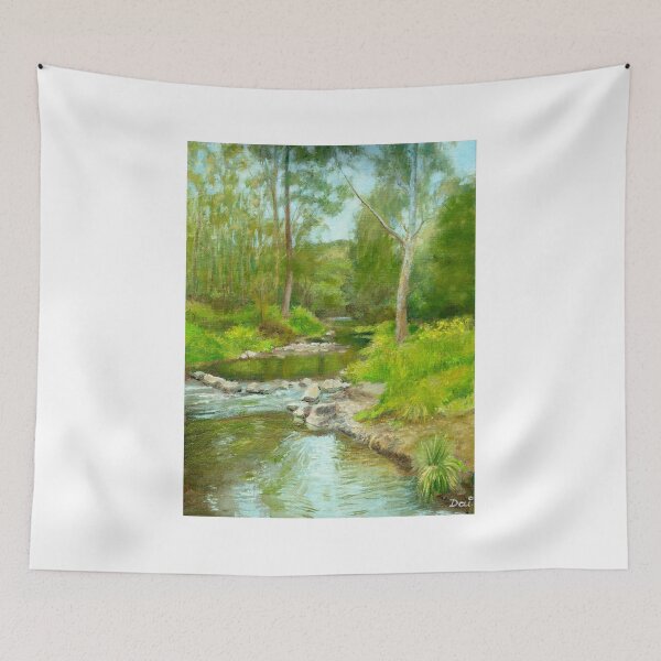Item preview, Darebin Creek Mini Rapids designed and sold by Dai Wynn Fine Art.