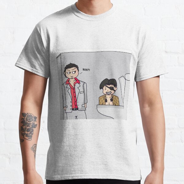 majima everywhere: bathroom stall Classic T-Shirt