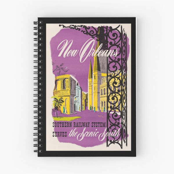 Item preview, New Orleans retro poster designed and sold by CorasPosters.