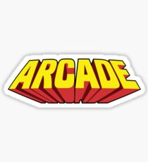Arcade Yellow Sticker