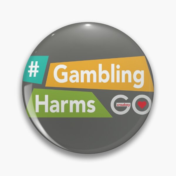 Artikelvorschau, #GamblingHarms entworfen und verkauft von croakey.