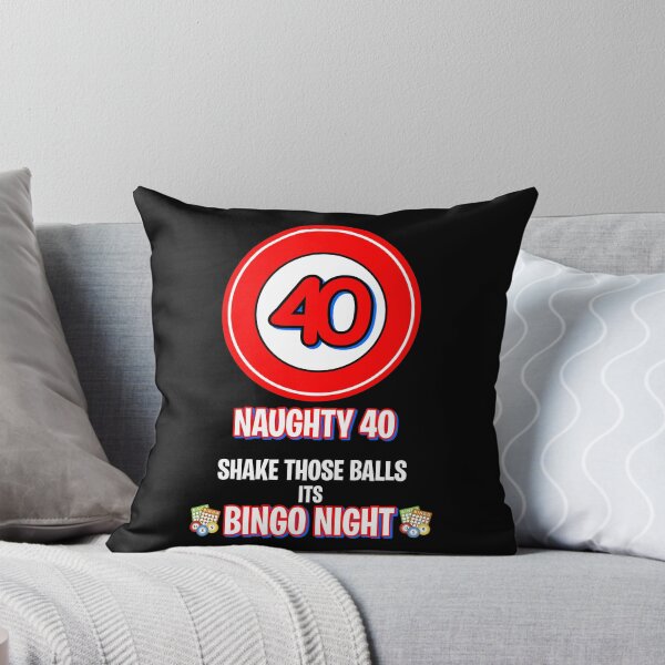 Item preview, Bingo Player, Funny Bingo Caller Calls, Number 40 Naughty 40  designed and sold by BitcoinBros.
