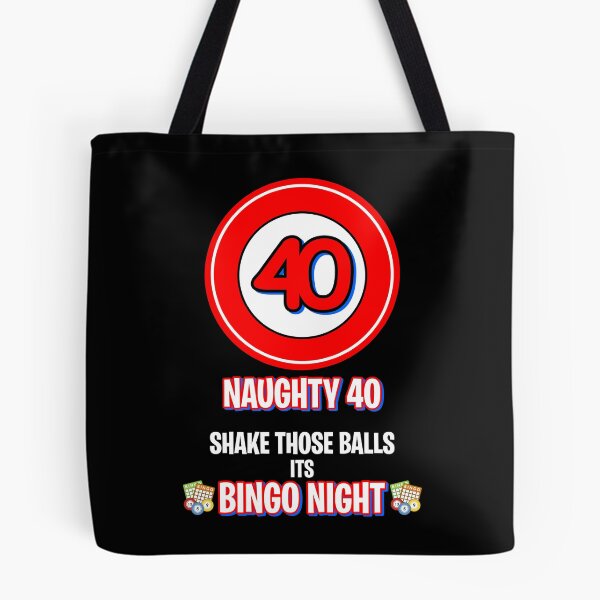 Item preview, Bingo Player, Funny Bingo Caller Calls, Number 40 Naughty 40  designed and sold by BitcoinBros.