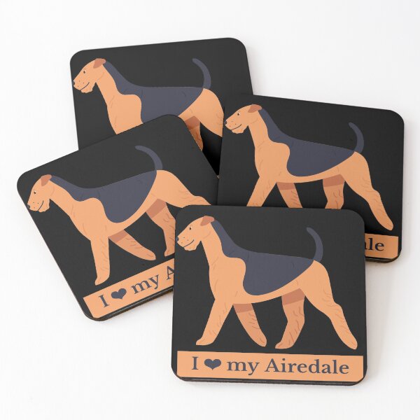 Item preview,  I ❤ My Airedale designed and sold by curatable.