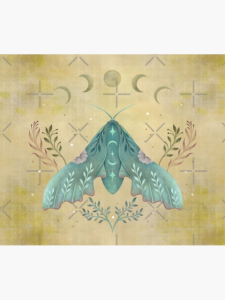 Disover Luna and Moth - Oriental Vintage Tapestry