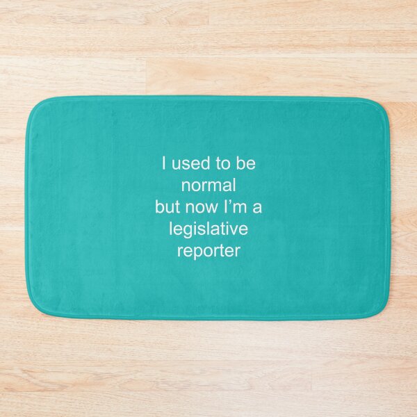 Item preview, Legislative Reporter-Used To Be Normal Funny Saying Gift Idea designed and sold by Sugar-Magnolia.