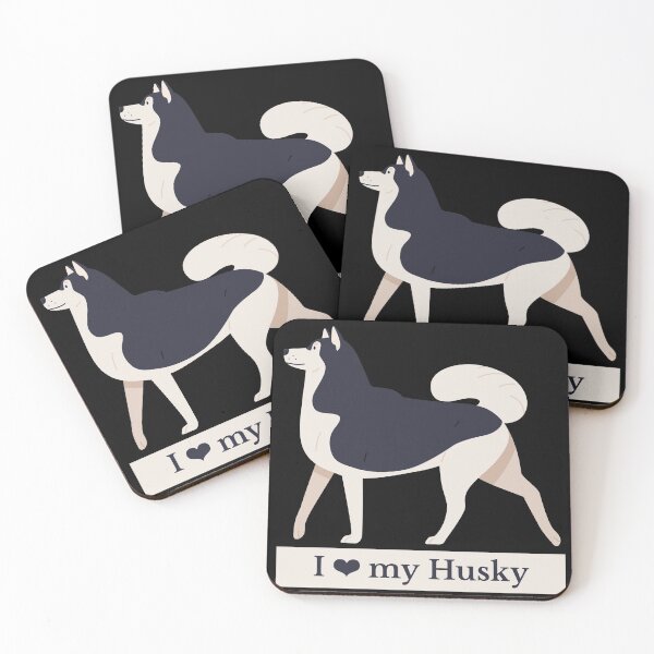 Item preview, I ❤ My Husky designed and sold by curatable.