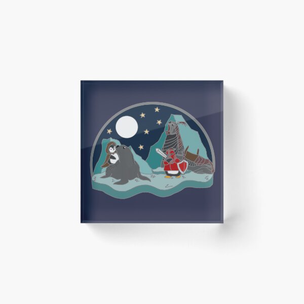 Item preview, Sir Gareth And The Red Knight But They're Penguins designed and sold by Kai Alexander.