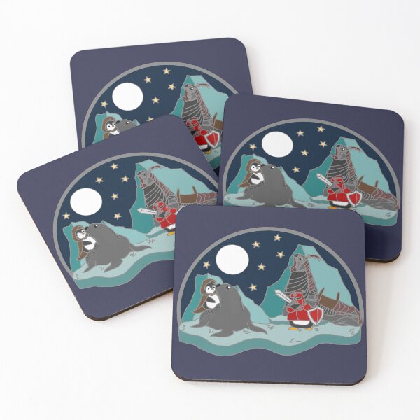 Item preview, Sir Gareth And The Red Knight But They're Penguins designed and sold by Kai Alexander.
