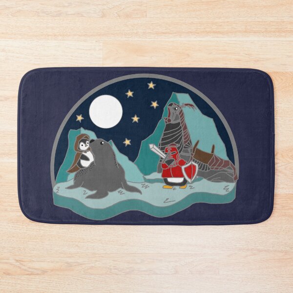 Item preview, Sir Gareth And The Red Knight But They're Penguins designed and sold by Kai Alexander.