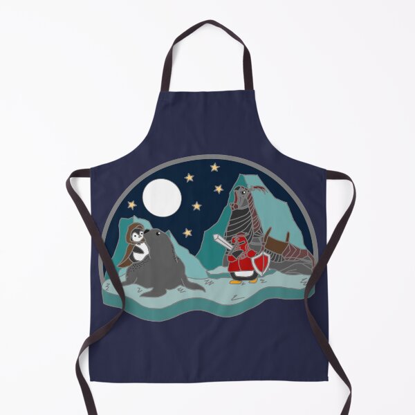 Item preview, Sir Gareth And The Red Knight But They're Penguins designed and sold by Kai Alexander.