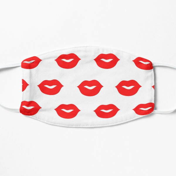 Fake Lips Flat Mask