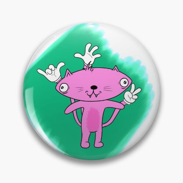 Item preview, NEWT THE ALIEN CAT designed and sold by TheKnowDesigns.