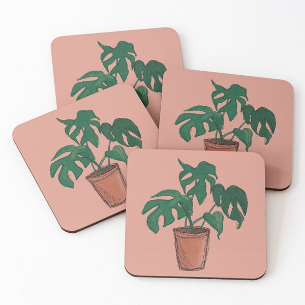 Item preview, Tropical monstera leaf plant designed and sold by Art by Amanda.
