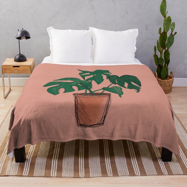 Item preview, Tropical monstera leaf plant designed and sold by Art by Amanda.