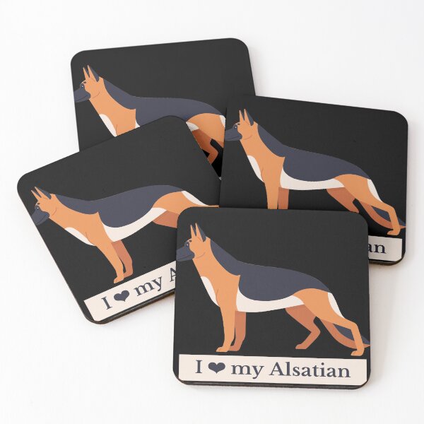 Item preview, I ❤ My Alsatian designed and sold by curatable.