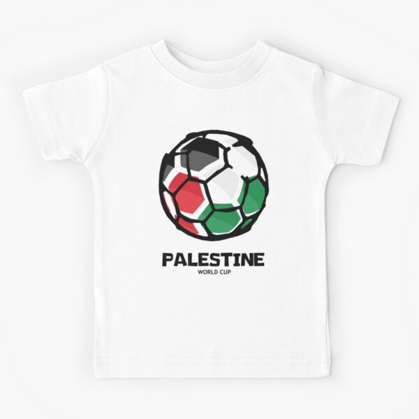 Palestine Football shirt - children's sizes only - Café Palestina